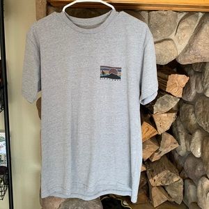 Hippy Tree Surf and Stone Division Tee - Like New